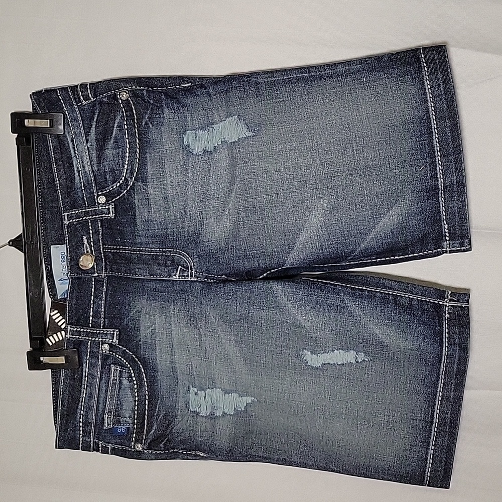 NWT Vault Denim Alter Ego Bermuda Shorts Sz 9 - Picture 5 of 11